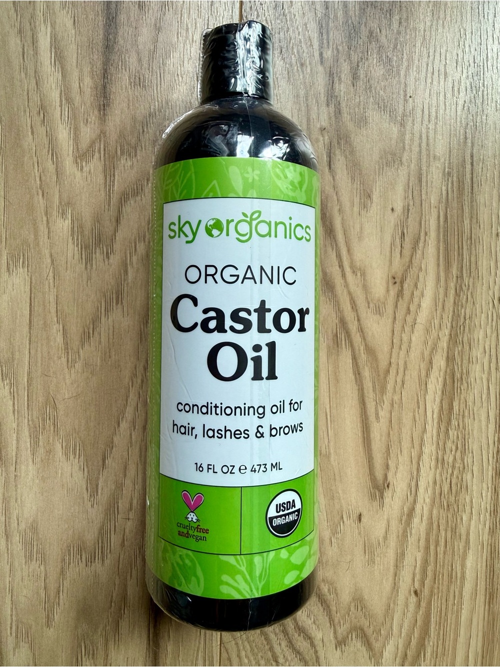 Sky Organics Organic Castor Oil 16oz
